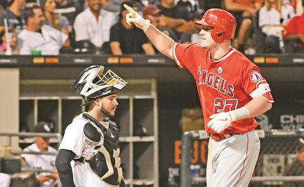 Trout pone en aprietos a Angels