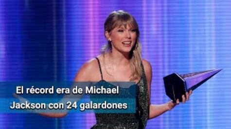Taylor Swift destrona a Michael Jackson en los American Music Awards