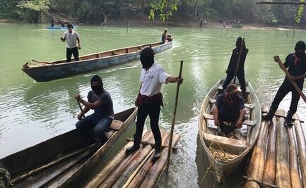 EZLN despide al Escuadrón 421 que zarpará rumbo a Europa para realizar gira