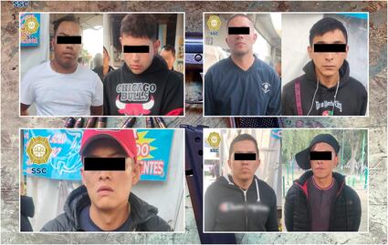 En motos y con armas entre 7 asaltan a una joven en la GAM ; SSC los atrapa