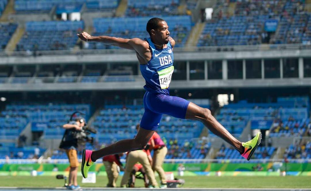 Estadounidense Taylor gana medalla de oro en triple salto masculino