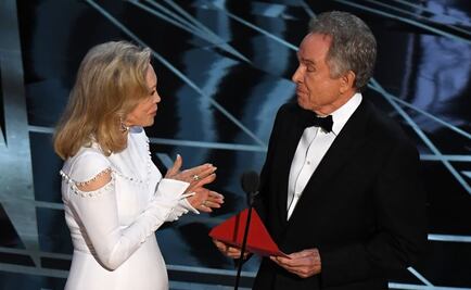 Faye Dunaway y Warren Beatty discutieron sobre anuncio de Mejor Película