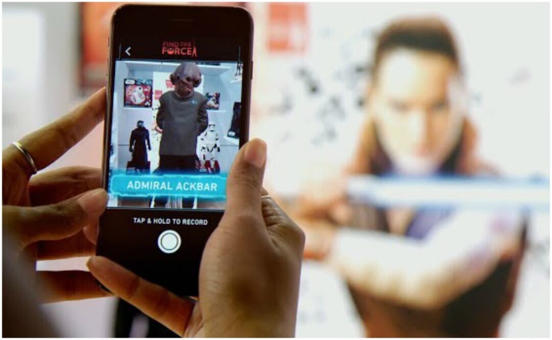 Disney está aprovechando la moda de la realidad aumentada, cuyo uso se hizo masivo en julio de 2016 con el lanzamiento del juego Pokemon Go de Niantic