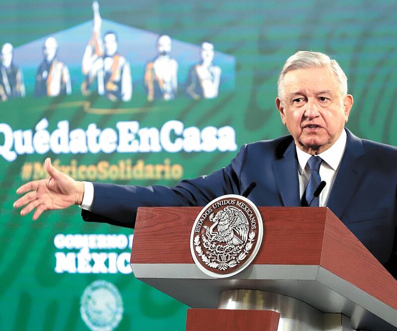El presidente Andrés Manuel López Obrador señaló que enviará de nueva cuenta su iniciativa para prohibir la subcontratación. BERENICE FREGOSO. EL UNIVERSAL