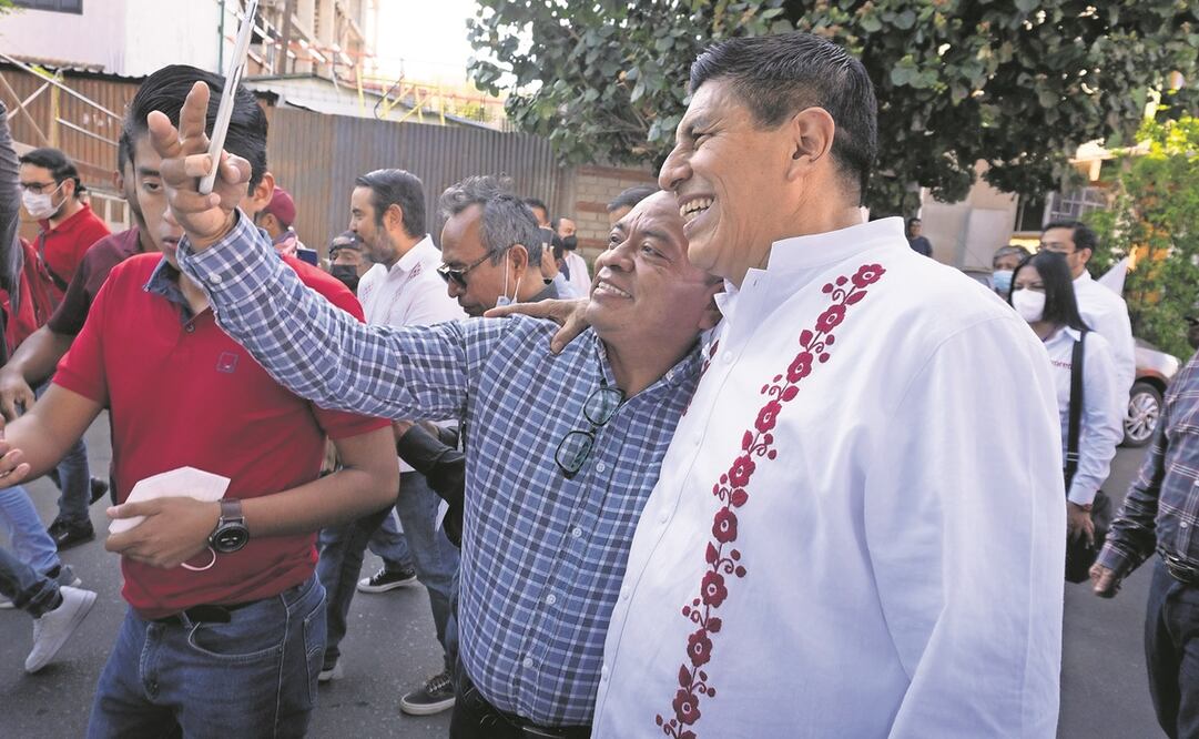 Salomón Jara Cruz ya había contendido en 2016 por Oaxaca, pero perdió contra Alejandro Murat. Foto: ARTURO MARTÍNEZ/ EL UNIVERSAL