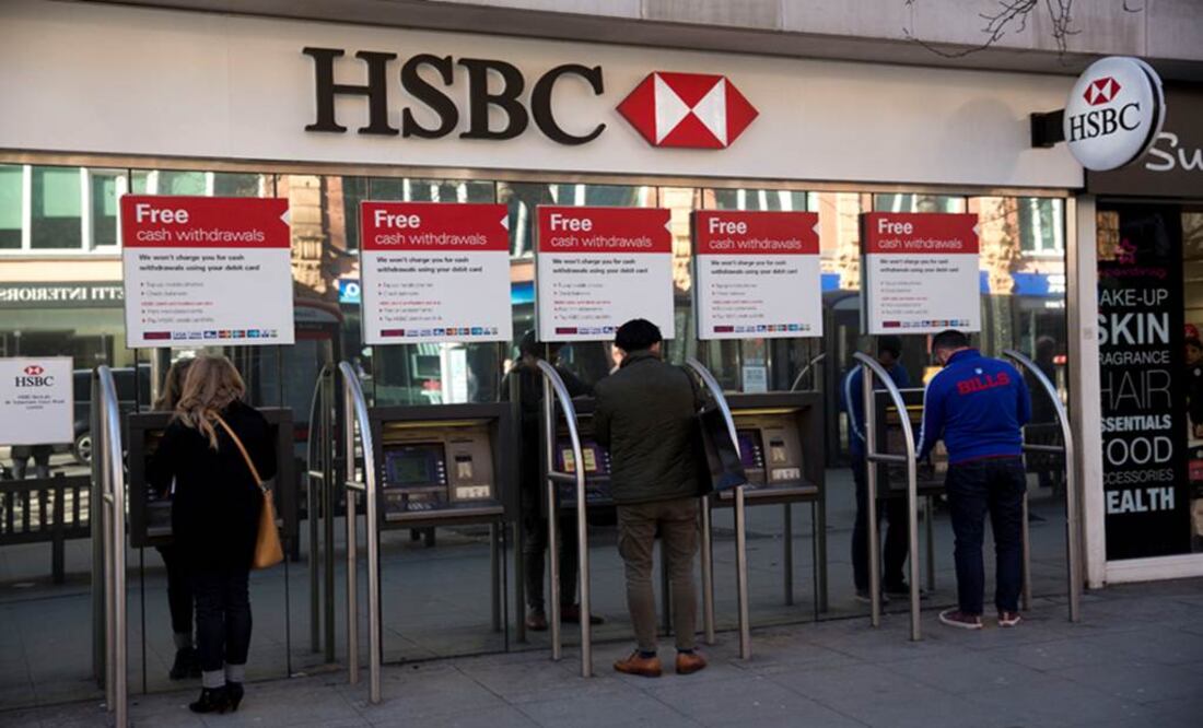 Al cierre de 2023, HSBC México reportó ganancias por 9 mil 542 millones de pesos, una disminución de 15.1% respecto del año previo. Foto: Archivo/AP