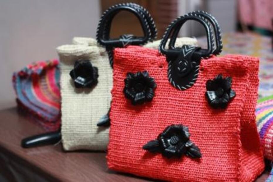 Entre colores y tradición, potosinos tejen futuro con bolsas de ixtle
