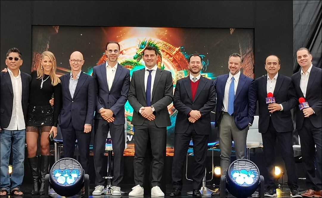 Christian Martinoli y Luis García narrarán 32 juegos del Mundial 2026 / FOTO: Leobardo Vázquez - EL UNIVERSAL