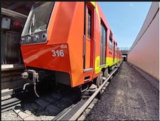 Se descarrila vagón del Metro en talleres de Ticomán; no se registran lesionados