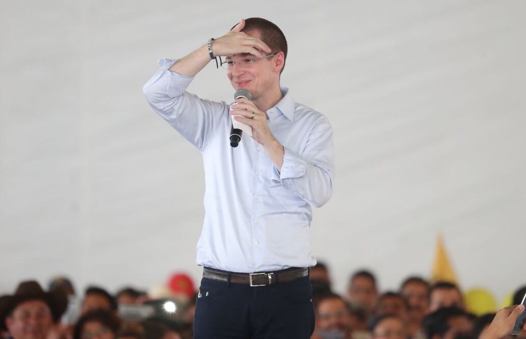 El candidato presidencial de la coalición Por México al Frente, Ricardo Anaya. Foto: Ariel Ojeda