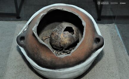 Exposición revela antiguas costumbres funerarias en Tlatelolco