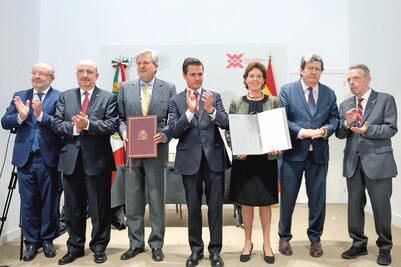 Peña Nieto visita nueva Casa de México en España