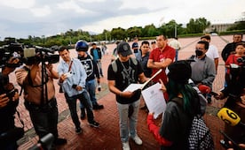 Fracasa movilización convocada por aspirantes seleccionados del fallido examen de ingreso a la UNAM