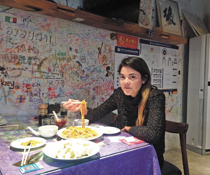 Alejandra clemente vive al este de Beijing. Habla chino con fluidez y da clases de español en universidades públicas. Foto/ÉDGAR ÁVILA. EL UNIVERSAL