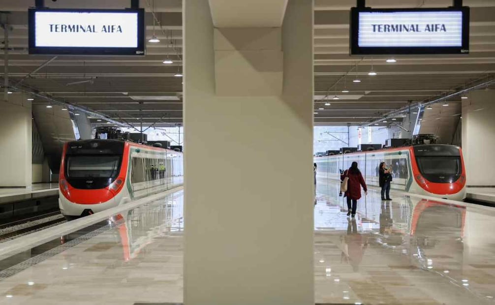 Avances del tren suburbano al AIFA el domingo 21 de diciembre de 2025/ Foto: Hugo Salvador. EL UNIVERSAL