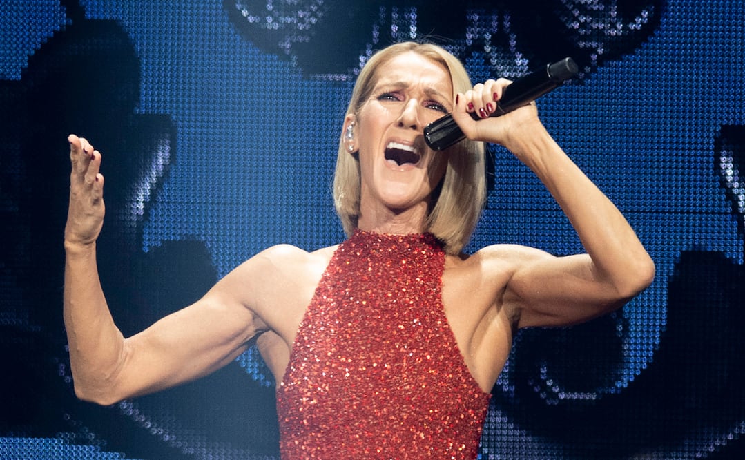 La cantante Céline Dion actúa durante el primer concierto de su gira mundial "Courage" en el Videotron Centre, el 18 de septiembre de 2019, en la ciudad de Quebec.
Jacques Boissinot/The Canadian Press via AP.