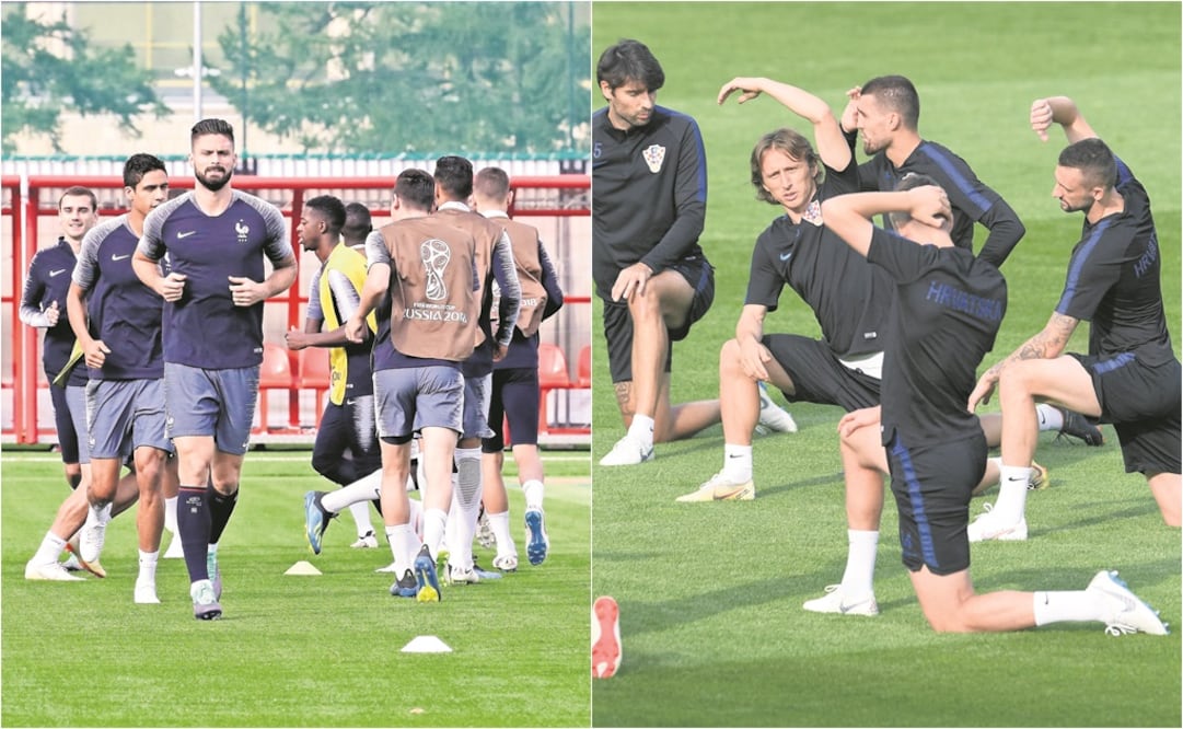 La fortaleza del cuadro galo ha sido el manejo de las emociones; los jugadores mantienen una actitud positiva para este domingo. (FOTOS: EFE)