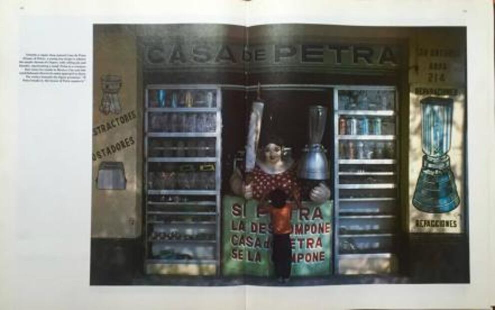 Petra, la famosa muñeca de la calzada San Antonio Abad