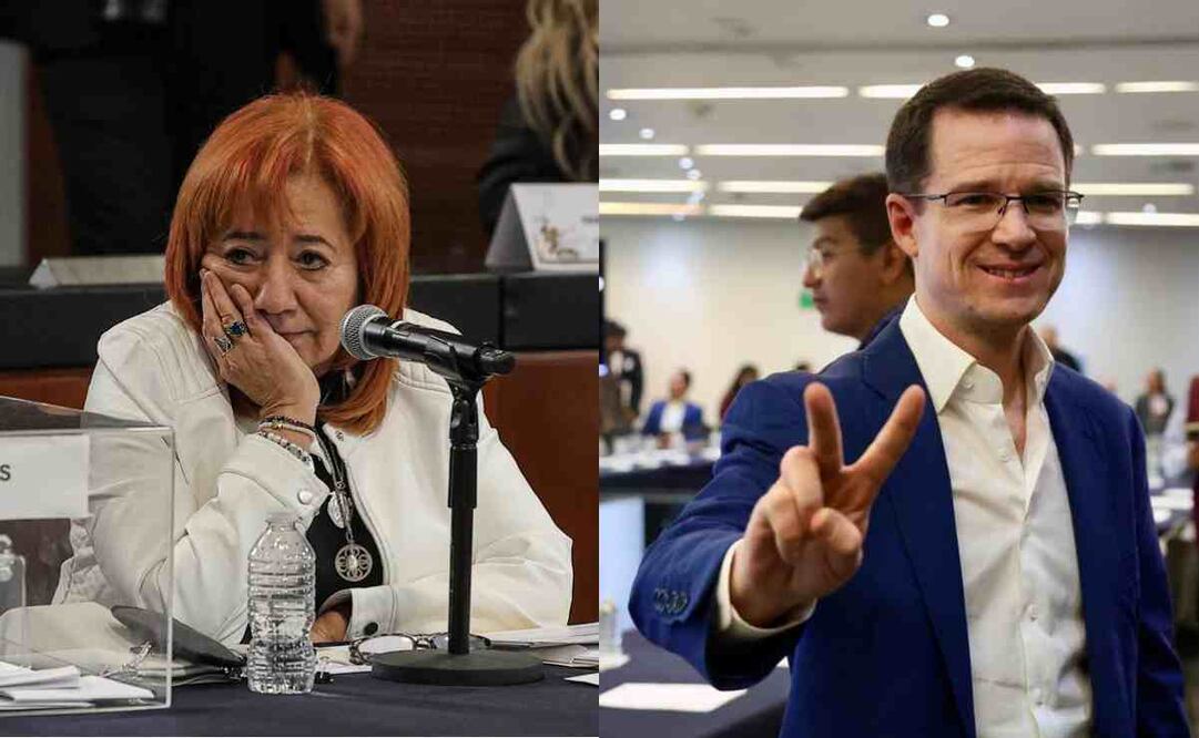 Rosario Piedra Ibarra y Ricardo Anaya. Foto: Especial