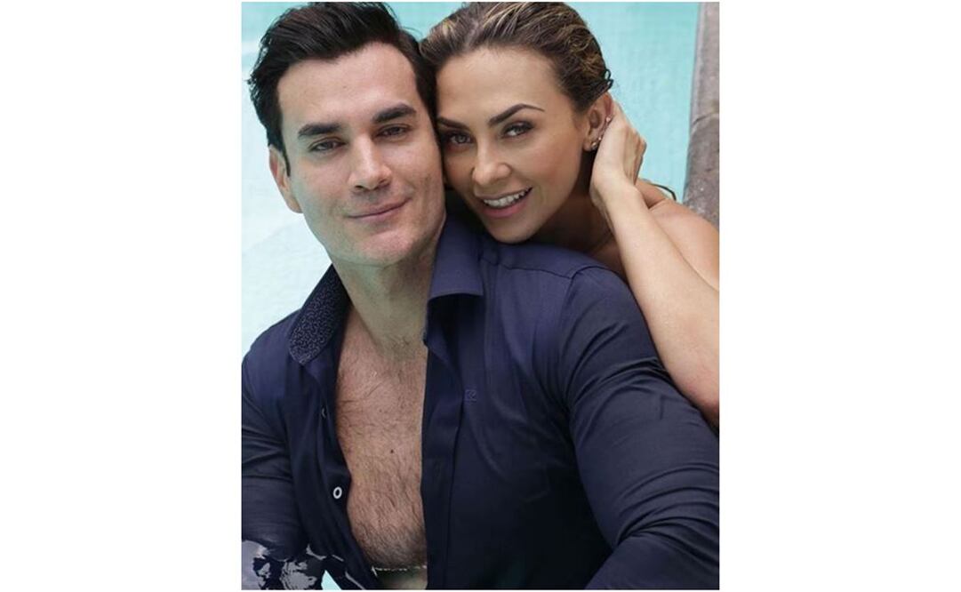 Aracely Arámbula y David Zepeda . Foto: Instagram 
