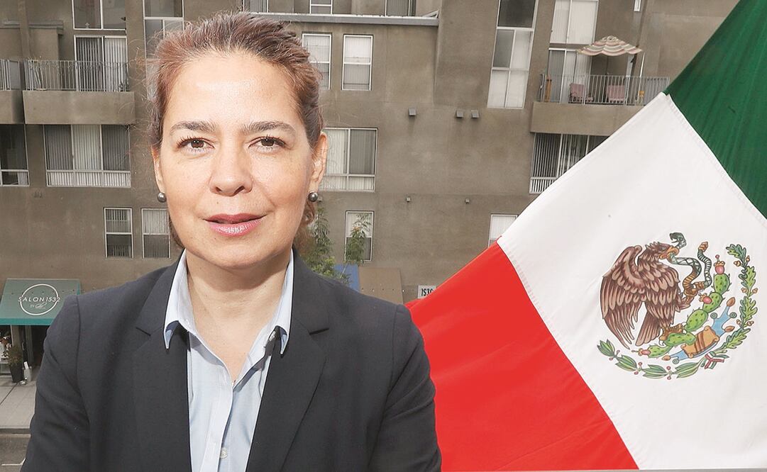 Marcela Celorio Mancera, cónsul general mexicana en San Diego. (LUIS CORTÉS. EL UNIVERSAL)
