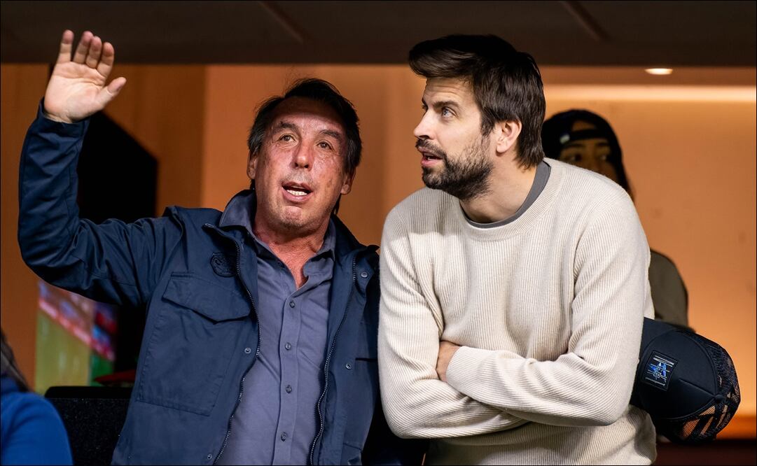 Gerard Piqué es el invitado especial en el palco de Emilio Azcárraga para ver el América vs Cruz Azul