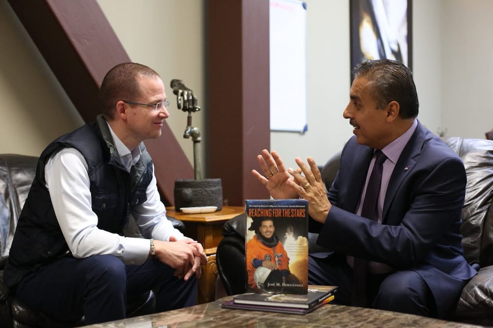 Tomada de la cuenta de Twitter de Anaya