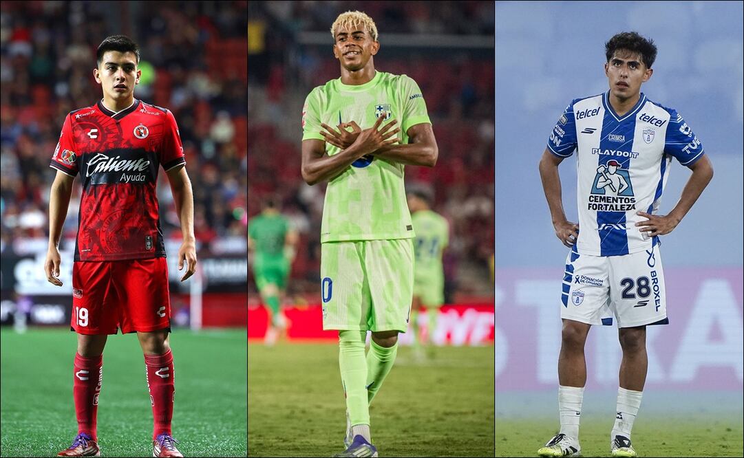 Gilberto Mora y Elías Montiel compartieron Ranking Mundial con Lamine Yamal al ser considerados como perlas del futbol internacional / FOTOS: Imago7 y @FCBarcelona_es