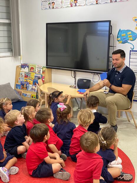 Sasha y Milan asisten al Miami Country Day School. Foto: Miami Country Day School