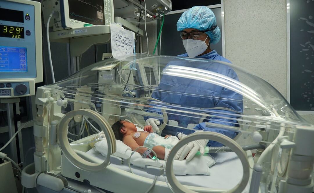 El Hospital Mónica Pretelini se reconvirtió para atender a embarazadas con Covid-19. JORGE ALVARADO. EL UNIVERSAL