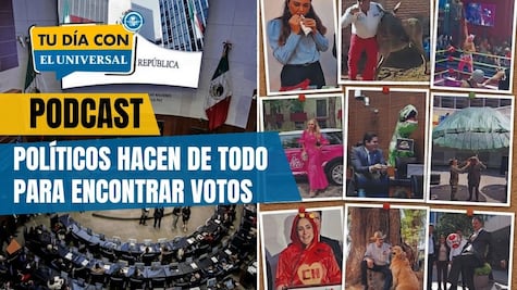 Políticos hacen de todo para encontrar votos