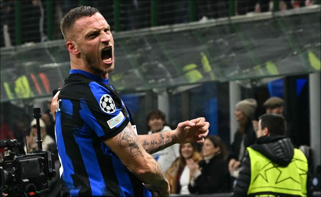 Inter de Milán sacó ventaja en casa ante el Atlético de Madrid - Foto: AFP