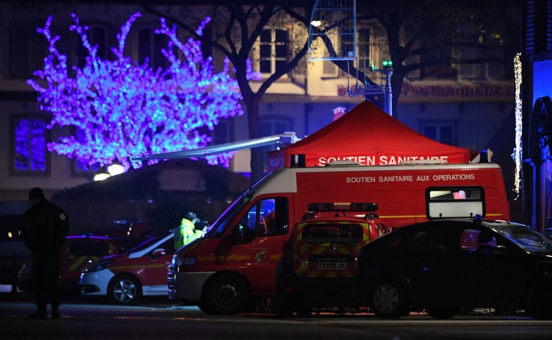 Christophe Castaner añadió que este miércoles se prohibirán todas las manifestaciones en Estrasburgo para facilitar el trabajo de las fuerzas del orden. Foto: EFE
