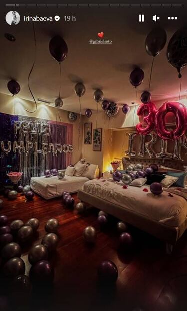 Gabriel Soto le prepara una romántica sorpresa a Irina Baeva 