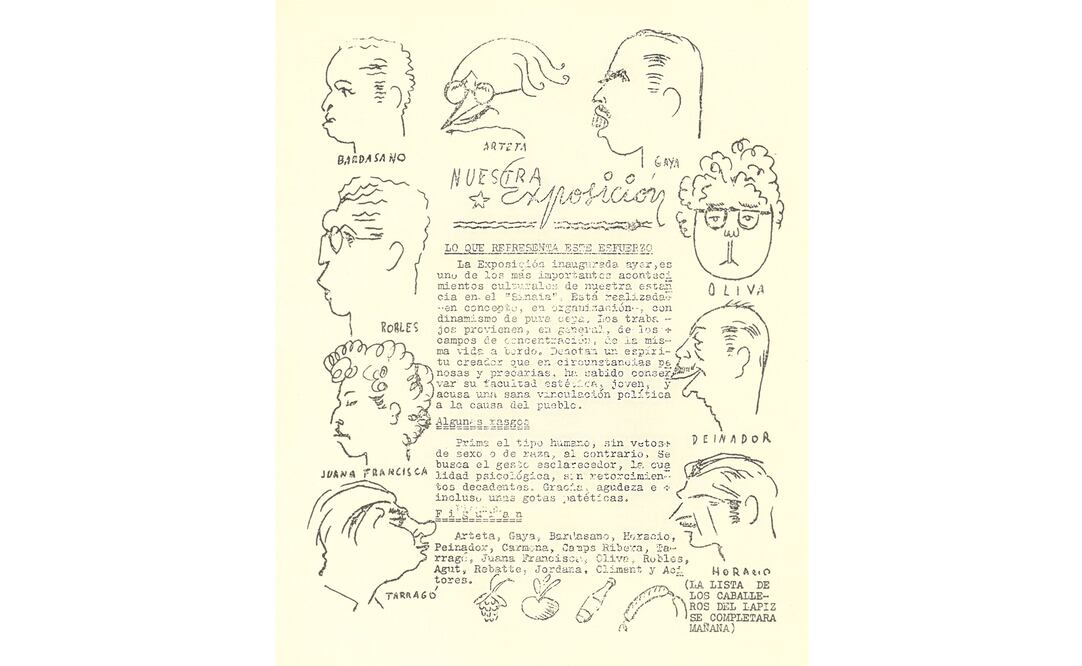 La publicación muestra el trabajo de 10 caricaturistas exiliados. (CORTESÍA AGUSTÍN SÁNCHEZ)