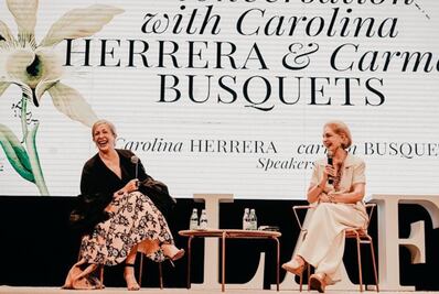 Carolina Herrera: “Las influencers no son el estilo de la moda. Son el estilo del dinero”