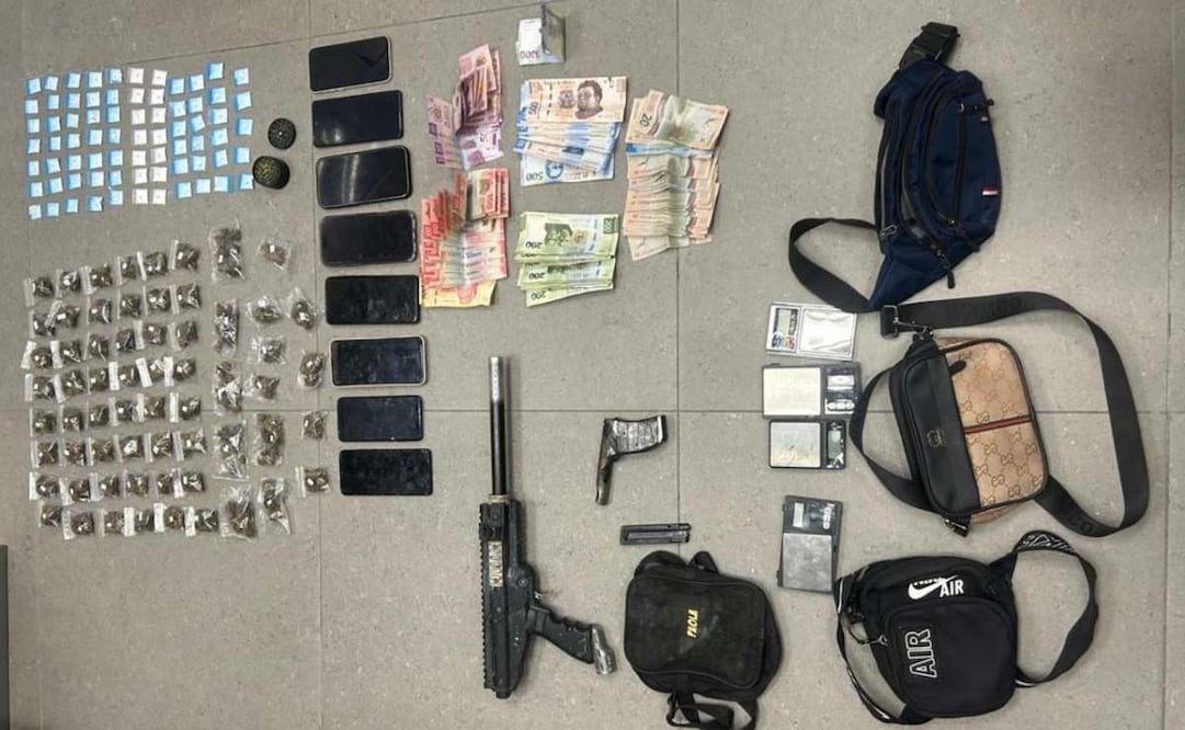 Desarticulan una célula delictiva “Los Pepes“ en Pachuca (23/02/2026). Foto: Especial