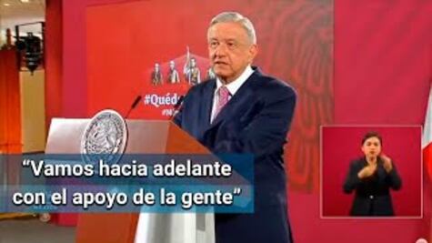 A pesar de los pesares no se dará ni un paso atrás, “ni para tomar impulso”: AMLO