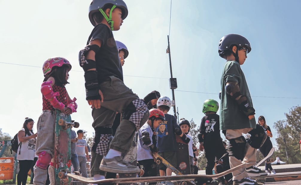 Cada año, en la Ciudad de México se llevan a cabo competencias y convivencias de skateboarding. Foto: Karla Guerrero/ EL UNIVERSAL