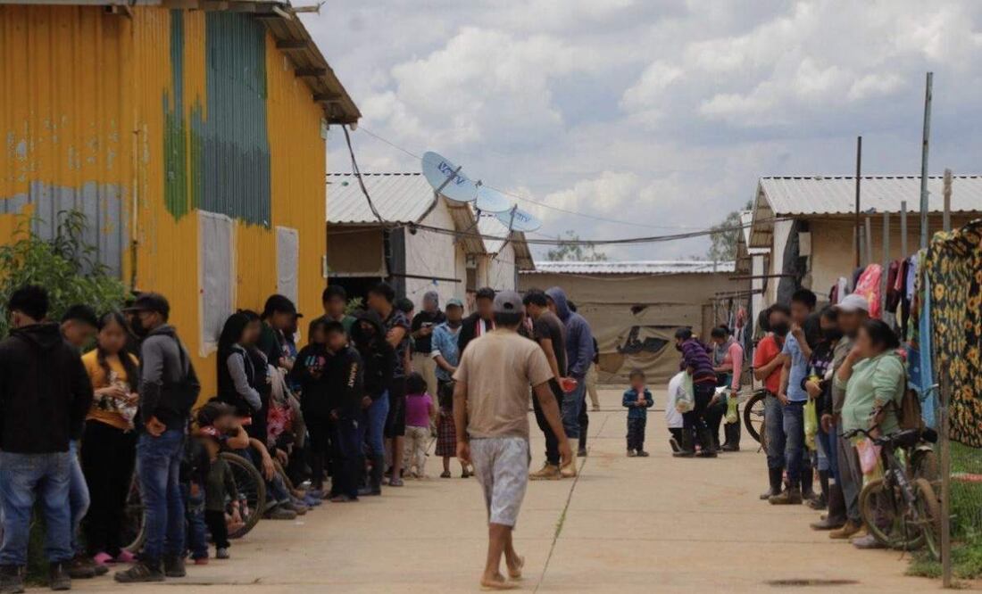 La Fiscalía de Guanajuato encontró a 700 hombres, mujeres, niñas, niños y adolescentes, víctimas de explotación laboral en rancho de Dolores Hidalgo (11/07/2025). Foto: Especial