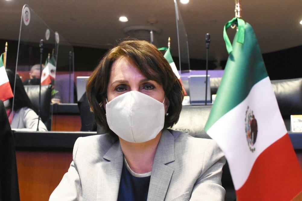 La senadora Patricia Mercado. Foto/ Tomada de Twitter: @Pat_MercadoC