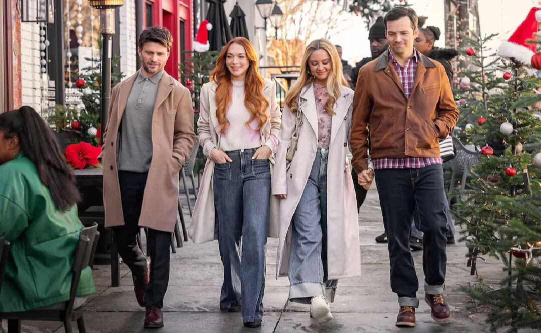 Lohan regresa a streaming con una nueva comedia romántica. Foto: Netflix