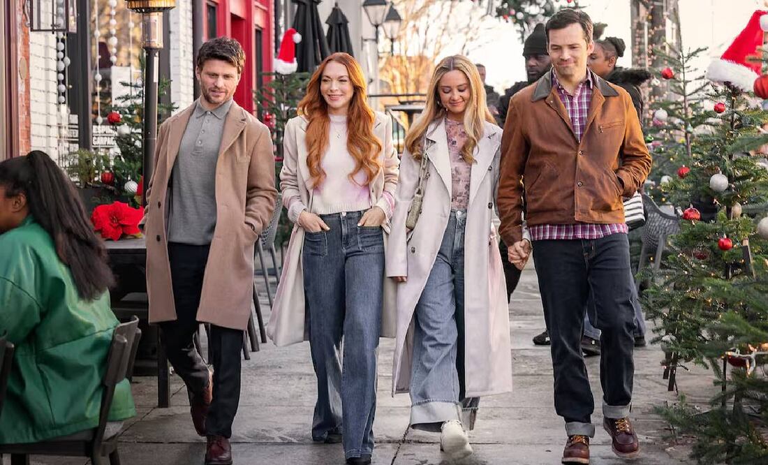 Lohan regresa a streaming con una nueva comedia romántica. Foto: Netflix