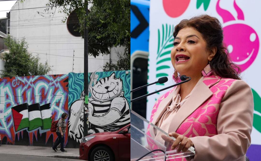 La jefa de Gobierno, Clara Brugada, informo que fueron relevados de sus cargos los responsables del sector que participaron en el operativo en el Foro Alicia. Fotos : Carlos Mejía y Axel Sánchez / EL UNIVERSAL