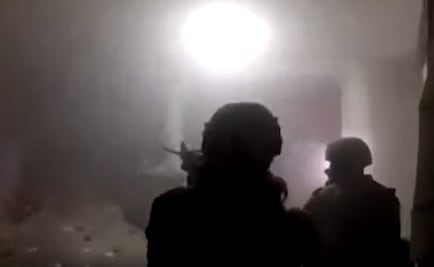 “Los Chapos” ante las cámaras de la Sedena