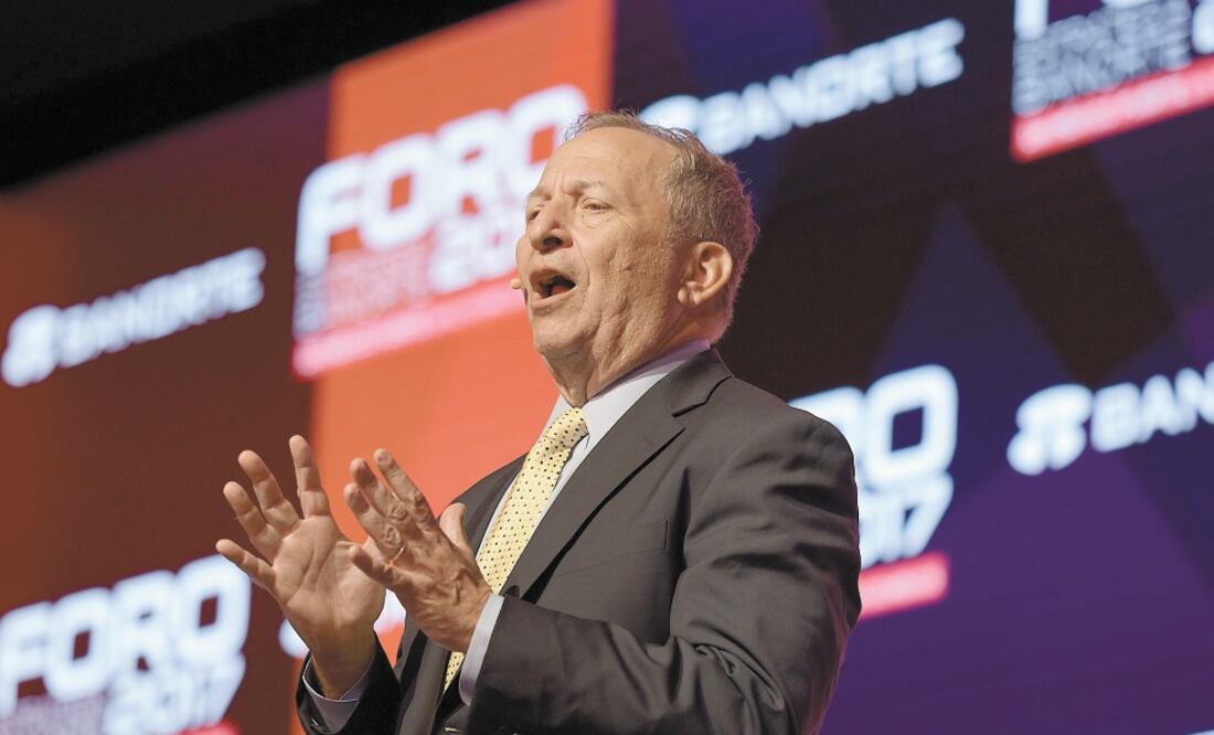 En el estudio que realizaron Lawrence Summers (foto) y Lukasz Rachel se expone que el gasto en los sistemas de pensiones permite que la necesidad de ahorrar de los trabajadores fuese menor (ARCHIVO EL UNIVERSAL)