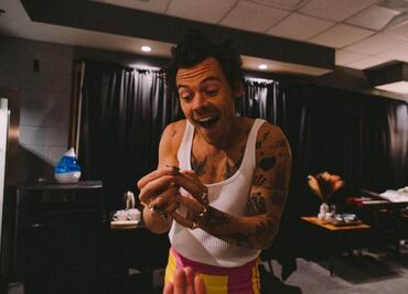 ¿Sheinbaum le llamó a Harry Styles? Fans quieren que lo traiga en Fin de Año al Ángel