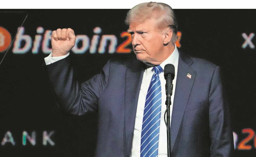 Donald Trump, presidente estadounidense. Foto: AP