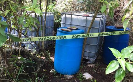 Aseguran más de 4 mil litros combustible en Chiapas