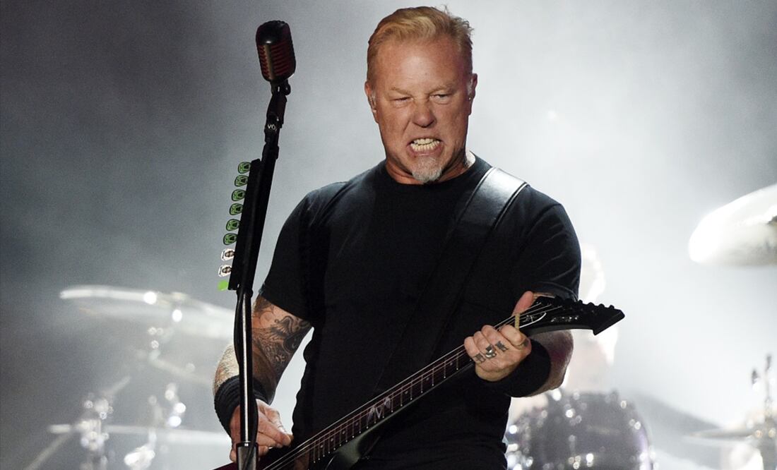 James Hetfield. Foto: Archivo